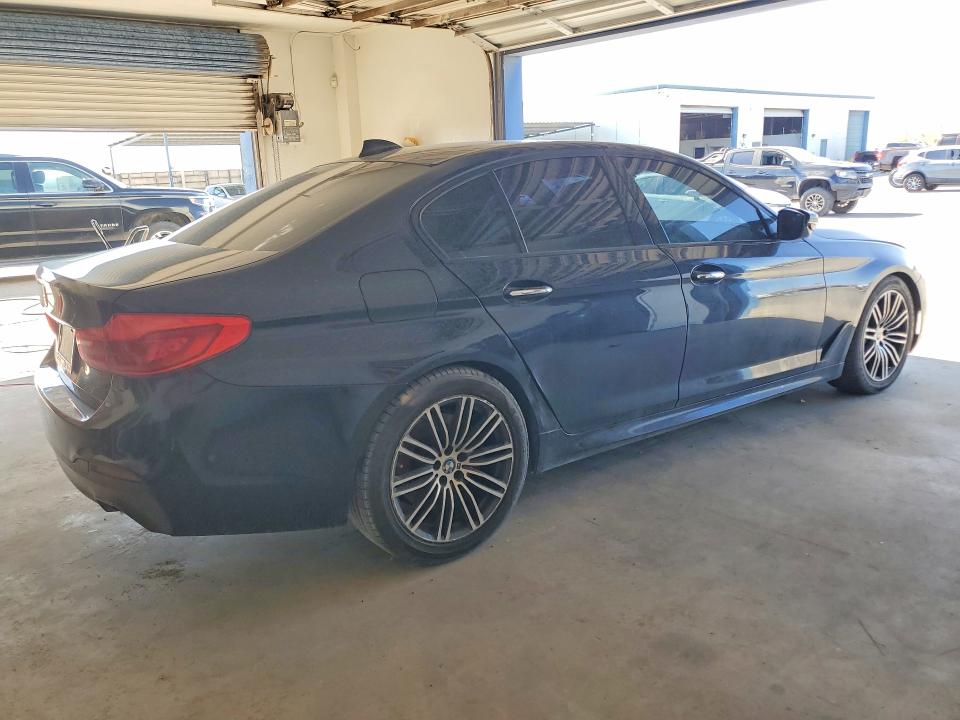2017 BMW 5er VIN WBAJE7C38HWA03466 COPART salvage auction — MINOR DENT/SCRATCHES, Tx - Certificate Of Title, sold $10,200 on 2026-07-20 (photo 3)