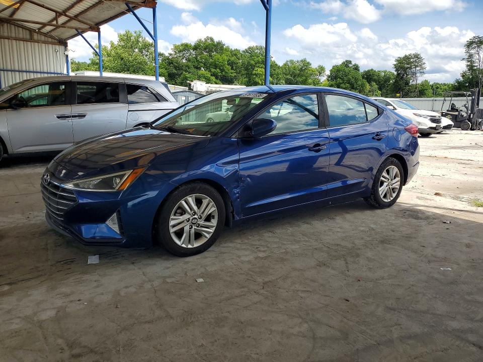 2019 Hyundai Elantra VIN 5NPD84LF0KH455602 COPART salvage auction — SIDE, GA - CERTIFICATE OF TITLE, sold $2,750 on 2026-07-02 (photo 1)