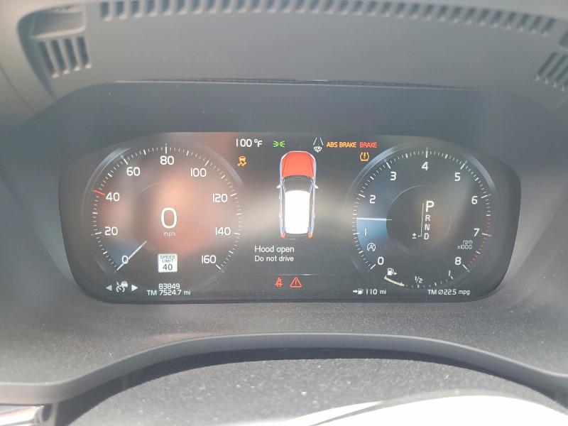 2020 Volvo Xc60 VIN YV4A22RL0L1554528 COPART salvage auction — REAR END, Ma - Cert Of Title-Salvage, sold $11,800 on 2026-07-08 (photo 9)