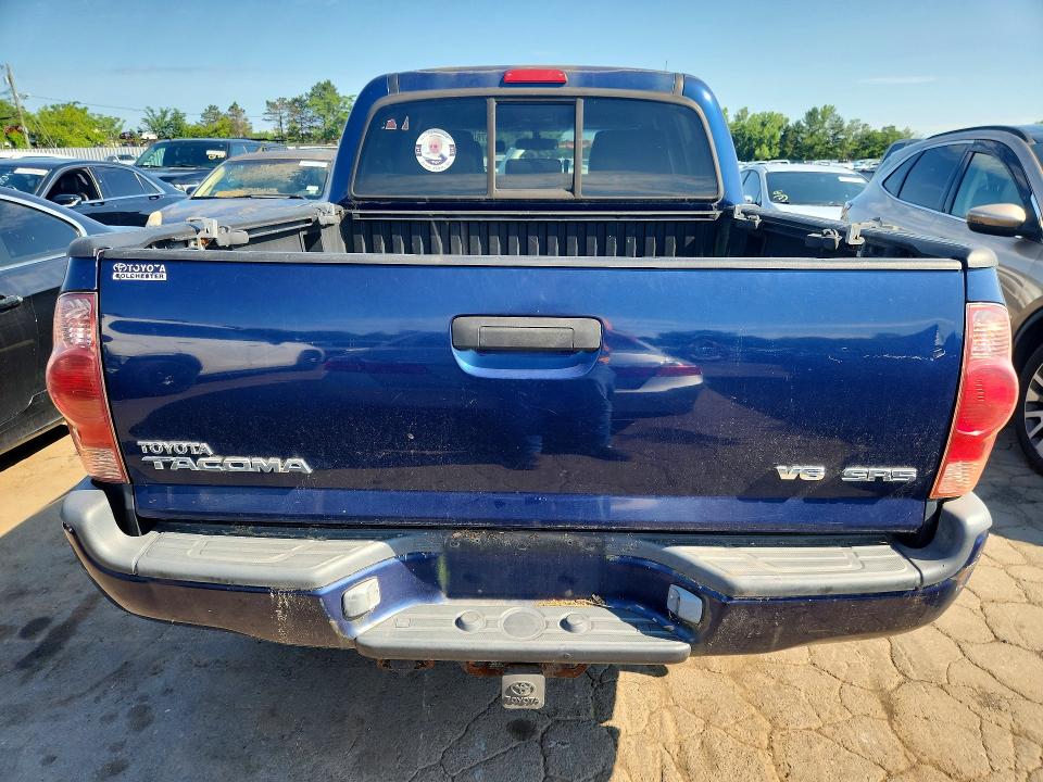 2005 Toyota Tacoma VIN 5TELU42N65Z116196 COPART salvage auction — FRONT END, Ct - Cert Of Title-Salvage, sold $4,100 on 2026-07-10 (photo 6)