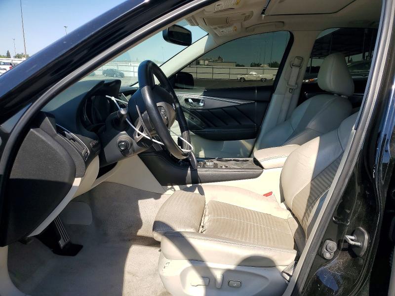 2016 Infiniti VIN JN1FV7AP0GM420797 COPART salvage auction — REAR END, Ca - Salvage Certificate, sold $3,000 on 2026-07-16 (photo 7)