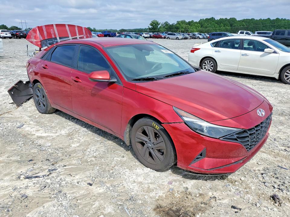 2023 Hyundai Elantra VIN KMHLM4AG1PU591121 COPART salvage auction — REAR END, Ga - Cert Of Title-Salvage, sold $325 on 2026-08-03 (photo 4)