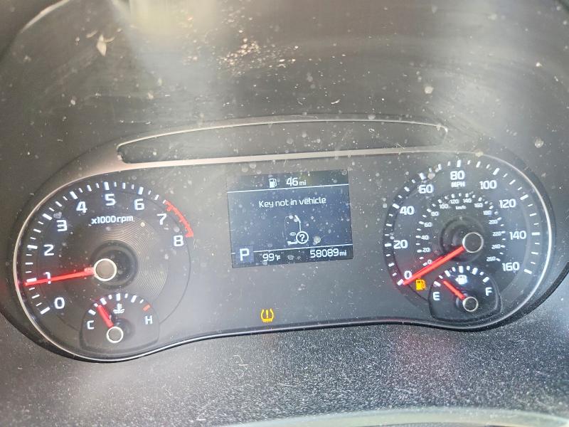 2021 Kia Soul VIN KNDJ33AU6M7789525 COPART salvage auction — FRONT END, Va - Cert Of Title - Salvage, sold $125 on 2026-07-21 (photo 9)