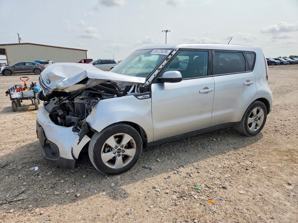 2017 Kia VIN KNDJN2A24H7485960 COPART salvage auction — FRONT END, Tx - Salvage Vehicle Title, sold $650 on 2026-07-15 (photo 1)