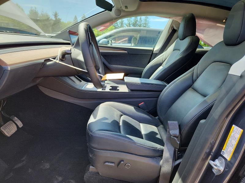 2023 Tesla Mdl y VIN 7SAYGDEE9PF775471 COPART salvage auction — FRONT END, ON - PERMIT NO BRAND - UNFIT, sold $6,100 on 2026-07-21 (photo 7)