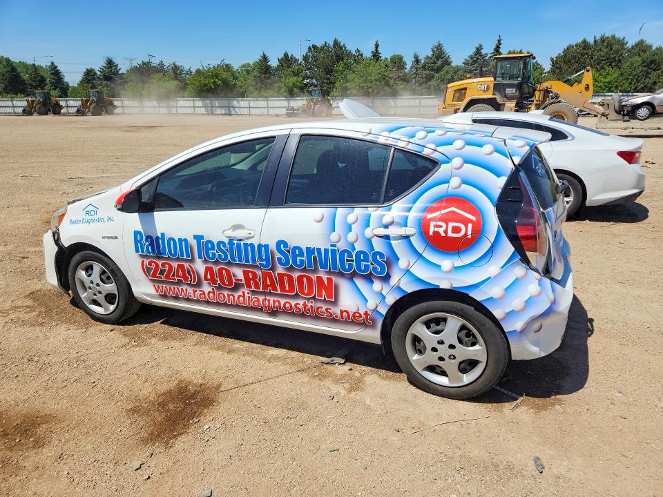 2016 Toyota Prius c VIN JTDKDTB35G1117776 COPART salvage auction — REAR END, Il - Salvage Certificate, sold $1,300 on 2026-07-23 (photo 2)