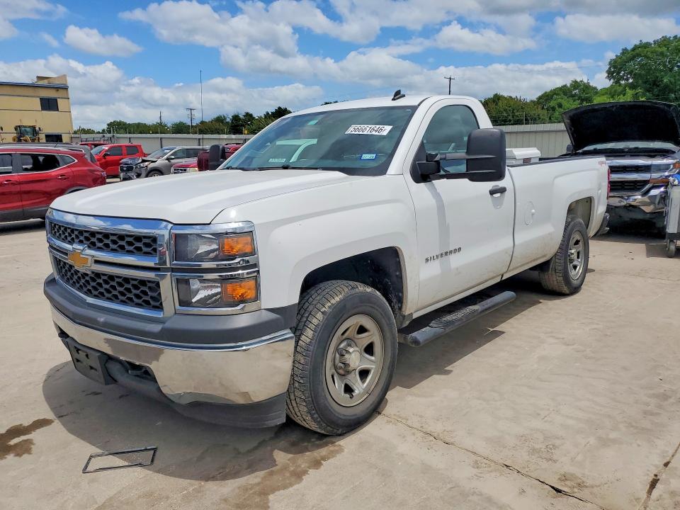 2014 Chevrolet Silverado VIN 1GCNKPEC3EZ276865 COPART salvage auction — REAR END, Tx - Salvage Vehicle Title, sold $6,500 on 2026-07-02 (photo 1)