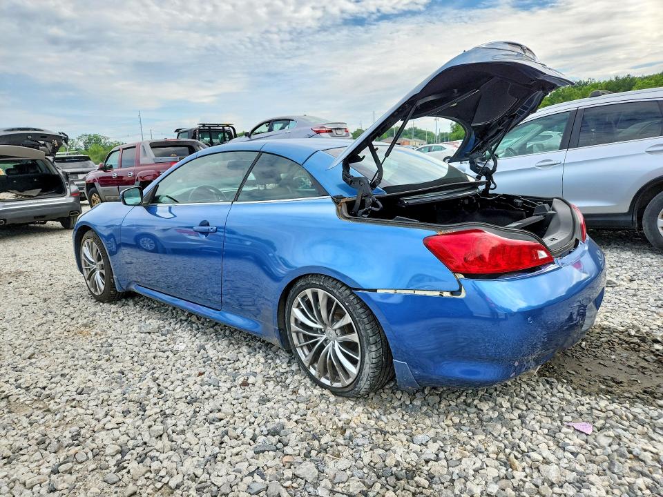 2011 Infiniti G37 VIN JN1CV6FE1BM950841 COPART salvage auction — REAR END, Ma - Cert Of Title-Reconstrctd Coll, sold $1,650 on 2026-07-30 (photo 2)