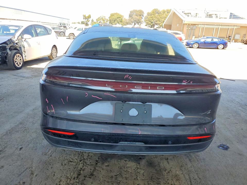 2025 Lucid VIN 50EA1PGA1SA001076 COPART salvage auction — FRONT END, CA - SALVAGE CERTIFICATE, sold $4,100 on 2026-07-30 (photo 6)