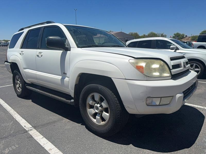 2004 Toyota 4runner VIN JTEZU14R048013697 COPART salvage auction — REAR END, Ca - Certificate Of Title (P), sold $3,250 on 2026-07-31 (photo 1)