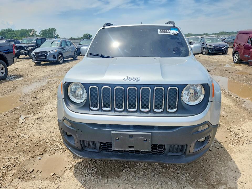 2016 Jeep VIN ZACCJBBT4GPE33712 COPART salvage auction — REAR END, Oh - Certificate Of Title, sold $1,450 on 2026-07-14 (photo 5)