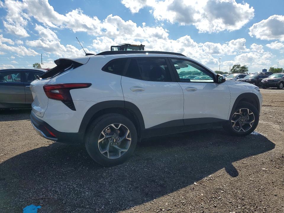 2025 Chevrolet VIN KL77LHEP9SC172195 COPART salvage auction — HAIL, Ia - Cert Of Title-Salvage Title, sold $80 on 2026-07-31 (photo 3)