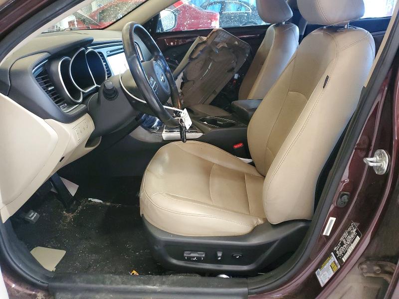 2015 Kia Optima VIN 5XXGN4A79FG449154 COPART salvage auction — FRONT END, Va - Certificate Of Title, sold $500 on 2026-07-07 (photo 7)