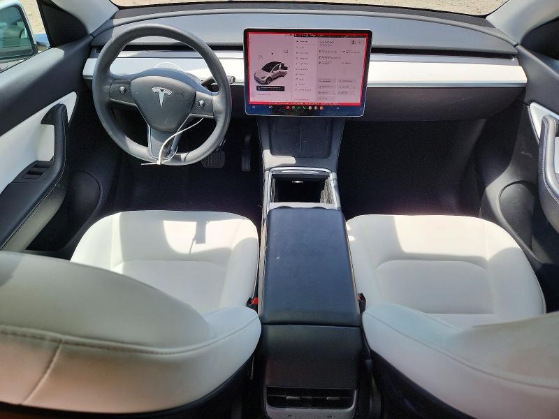 2020 Tesla VIN 5YJYGDEE7MF210323 COPART salvage auction — SIDE, Il - Salvage Certificate, sold $16,000 on 2026-07-31 (photo 8)