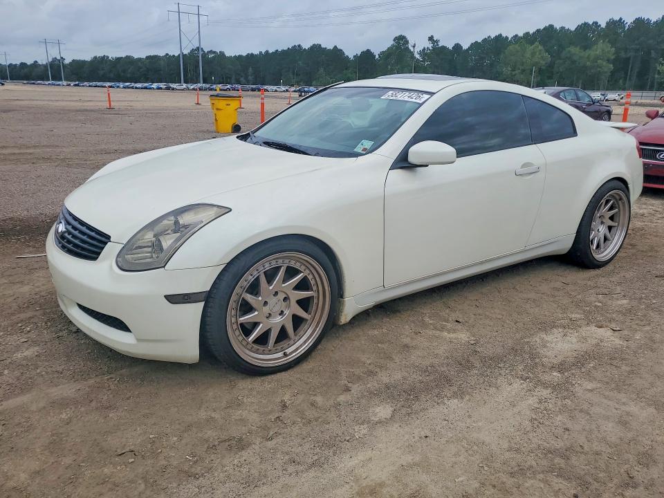 2005 Infiniti G35 VIN JNKCV54E85M419892 COPART salvage auction — FRONT END, La - Cert Of Title-Salvage, sold $300 on 2026-07-02 (photo 1)