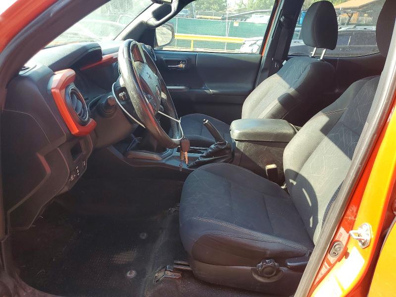 2016 Toyota VIN 5TFCZ5AN9GX044879 COPART salvage auction — FRONT END, Tx - Salvage Vehicle Title, sold $300 on 2026-07-30 (photo 7)