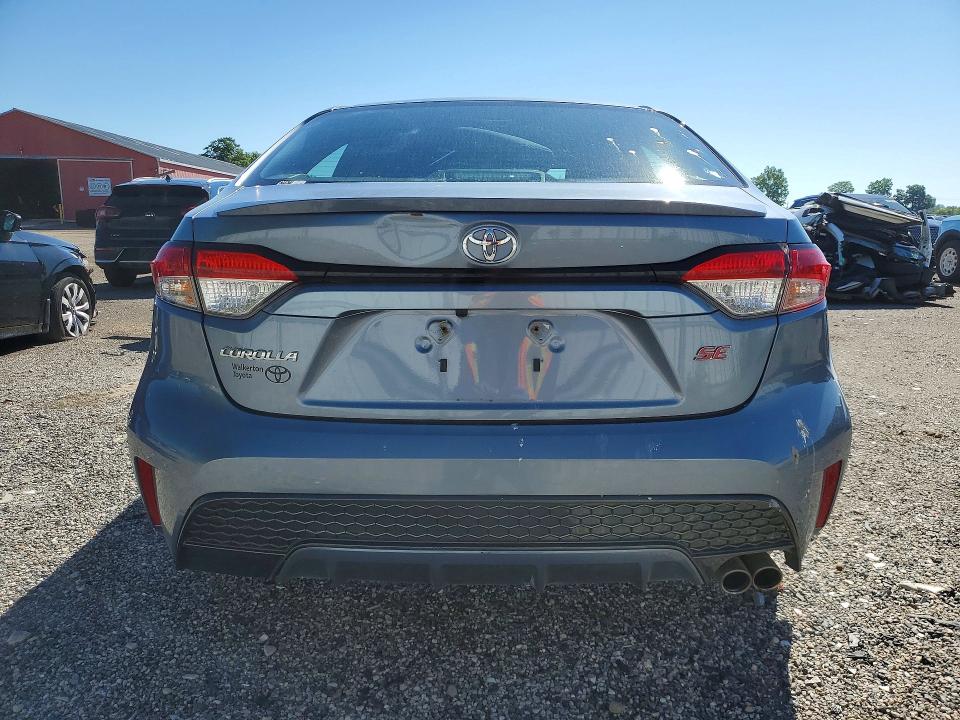 2020 Toyota Corrola VIN 5YFB4RBE2LP045624 COPART salvage auction — HAIL, On - Permit No Brand - Unfit, sold $7,400 on 2026-07-08 (photo 6)