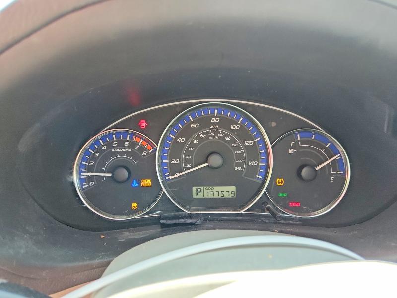 2011 Subaru Forester VIN JF2SHBDC1BH715764 COPART salvage auction — MECHANICAL, Oh - Certificate Of Title, sold $400 on 2026-07-29 (photo 9)