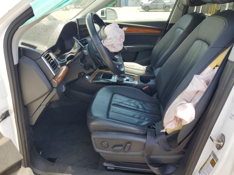 2023 Audi Q5 VIN WA1EAAFYXP2076162 COPART salvage auction — FRONT END, Ca - Salvage Certificate, sold $3,300 on 2026-07-27 (photo 7)