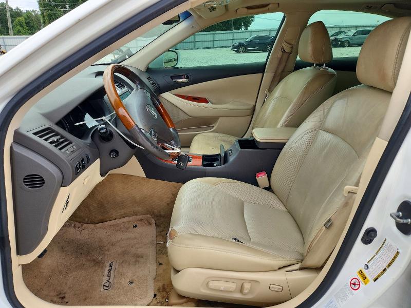 2010 Lexus Es 350 VIN JTHBK1EG4A2357829 COPART salvage auction — FRONT END, GA - CERT OF TITLE-REBUILT SALVAGE, sold $500 on 2026-07-22 (photo 7)