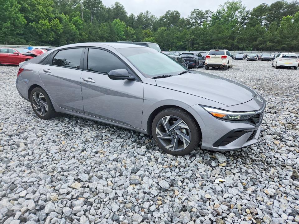 2025 Hyundai Elantra VIN KMHLM4DG1SU047206 COPART salvage auction — REAR END, Ga - Cert Of Title-Salvage, sold $275 on 2026-07-30 (photo 4)
