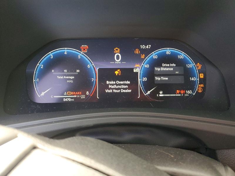 2026 Toyota Highlander VIN 5TDAAAA59TS036188 COPART salvage auction — FRONT END, SC - CERT OF TITLE-SALVAGE, sold $24,800 on 2026-07-24 (photo 9)