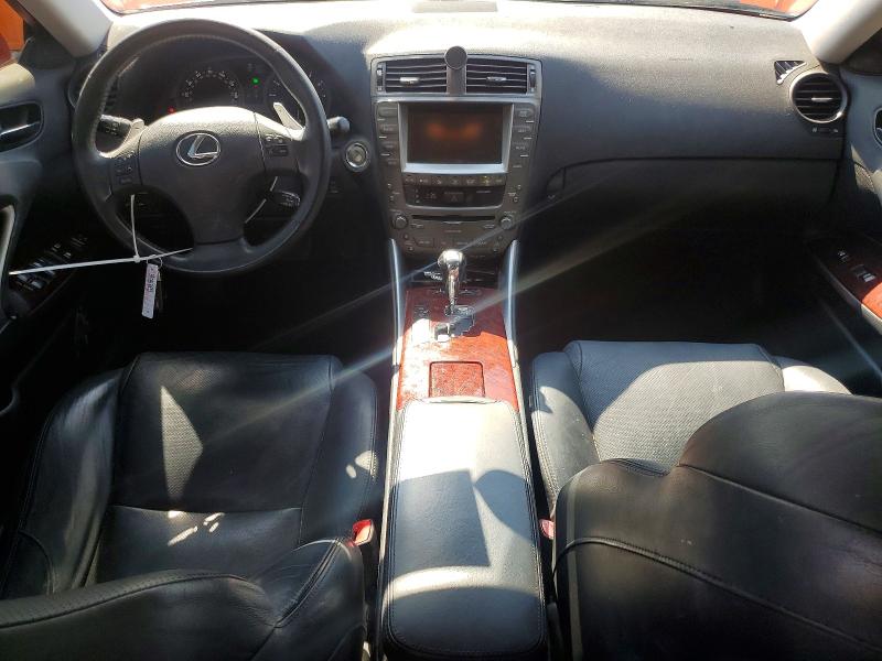 2007 Lexus Is 250 VIN JTHBK262675033216 COPART salvage auction — REAR END, NV - SALVAGE TITLE, sold $1,500 on 2026-07-13 (photo 8)