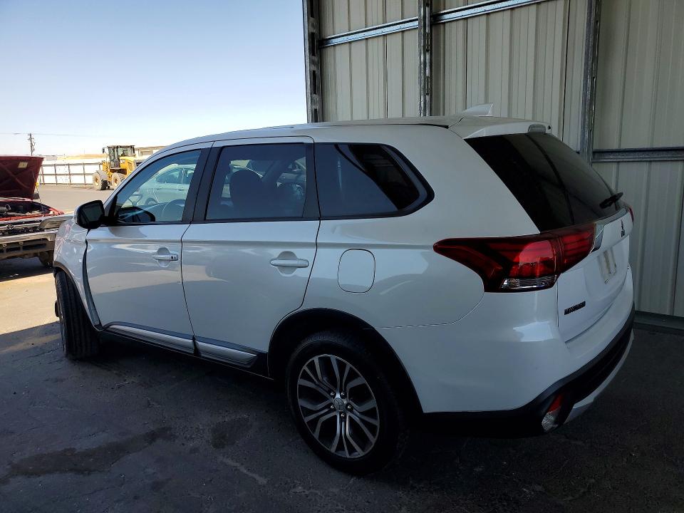 2018 Mitsubishi Outlander VIN JA4AZ3A37JZ042998 COPART salvage auction — FRONT END, Ca - Salvage Certificate, sold $2,750 on 2026-07-02 (photo 2)