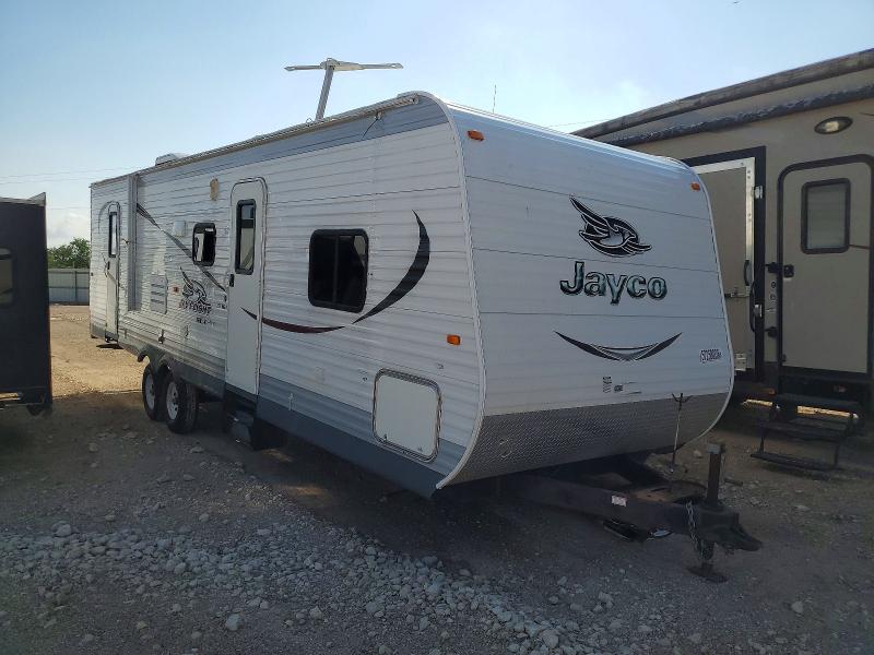 2015 Jay Trailers VIN 1UJBJ0BR5F17X0232 COPART salvage auction — SIDE, TX - SALVAGE VEHICLE TITLE, sold $2,800 on 2026-07-16 (photo 1)