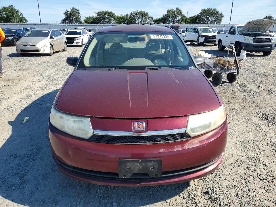 2003 Saturn Ion VIN 1G8AJ52F53Z138675 COPART salvage auction — REAR END, Ca - Dis/Dlr/Exp Only Clean Title, sold $125 on 2026-07-02 (photo 5)