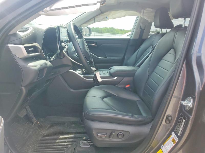 2020 Toyota Highlander VIN 5TDHZRBH5LS016082 COPART salvage auction — REAR END, Va - Cert Of Title - Salvage, sold $14,000 on 2026-07-15 (photo 7)