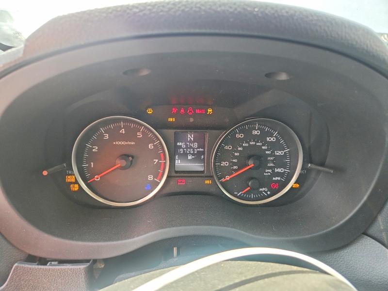 2014 Subaru VIN JF2GPAKC8E8248594 COPART salvage auction — FRONT END, Tn - Salvage Certificate, sold $425 on 2026-07-09 (photo 9)