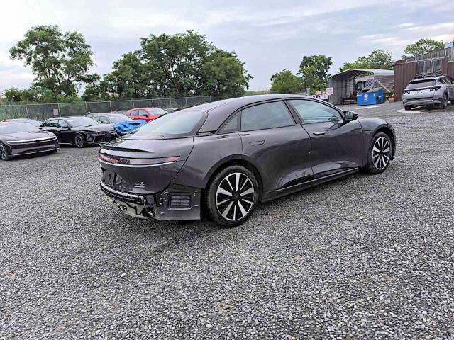 2025 Lucid Air VIN 50EA1TEA8SA009736 COPART salvage auction — SIDE, Nj - Cert Of Title-Salvage, sold $17,900 on 2026-07-10 (photo 4)