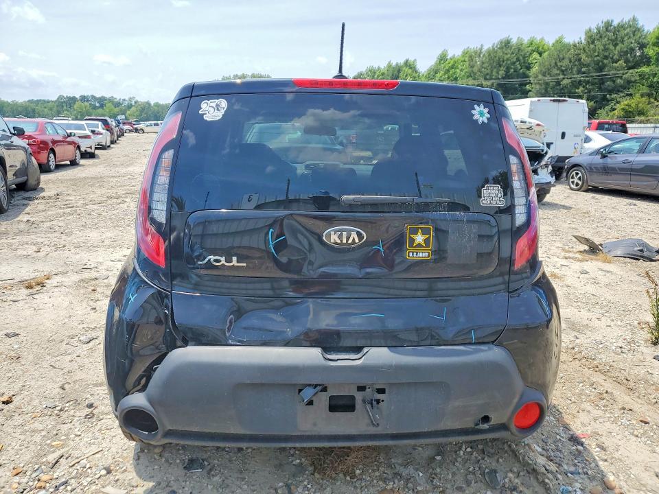 2016 Kia VIN KNDJN2A23G7261660 COPART salvage auction — REAR END, Va - Certificate Of Title, sold $950 on 2026-07-07 (photo 6)