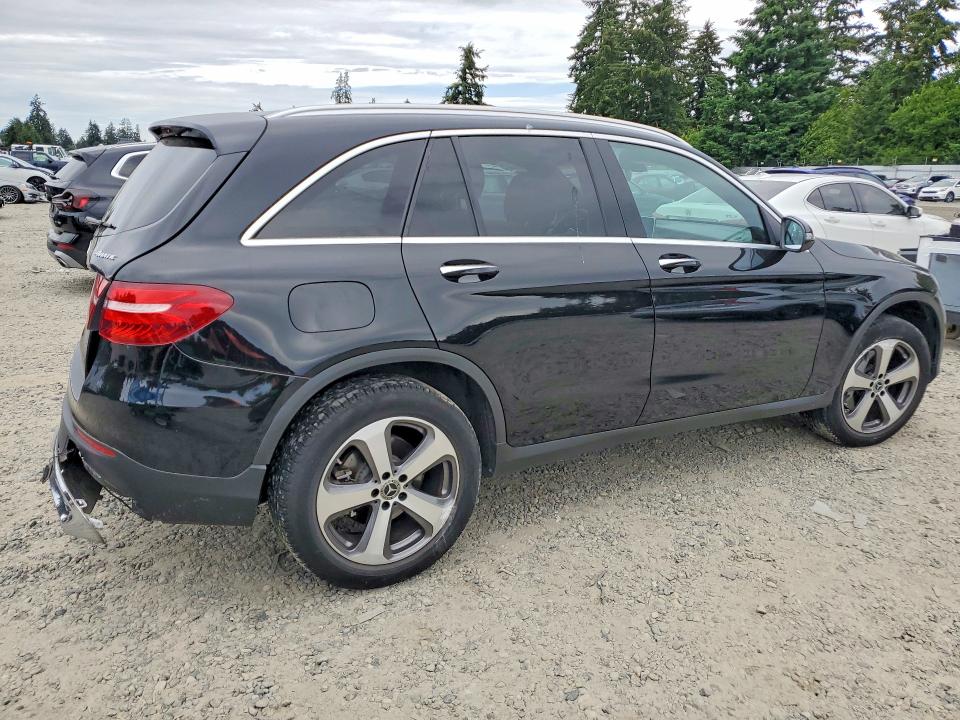 2018 Mercedes-benz Glc VIN WDC0G4KB7JV080638 COPART salvage auction — REAR END, WA - BILL OF SALE, sold $7,200 on 2026-07-17 (photo 3)