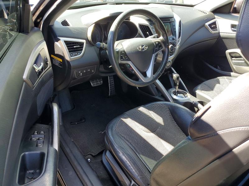 2012 Hyundai Veloster VIN KMHTC6AD8CU071531 COPART salvage auction — FRONT END, Md - Cert Of Salvage > 75% Damage, sold $400 on 2026-07-02 (photo 8)