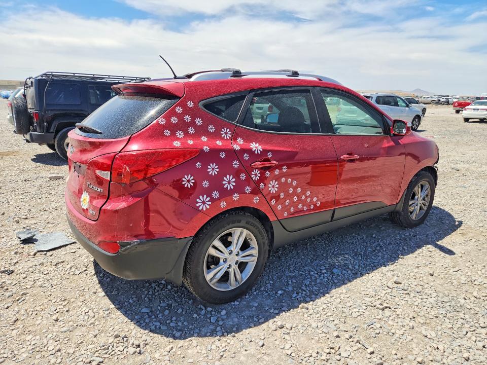 2012 Hyundai Tucson VIN KM8JUCAC5CU444325 COPART salvage auction — FRONT END, UT - SALVAGE CERTIFICATE, sold $1,000 on 2026-07-31 (photo 3)