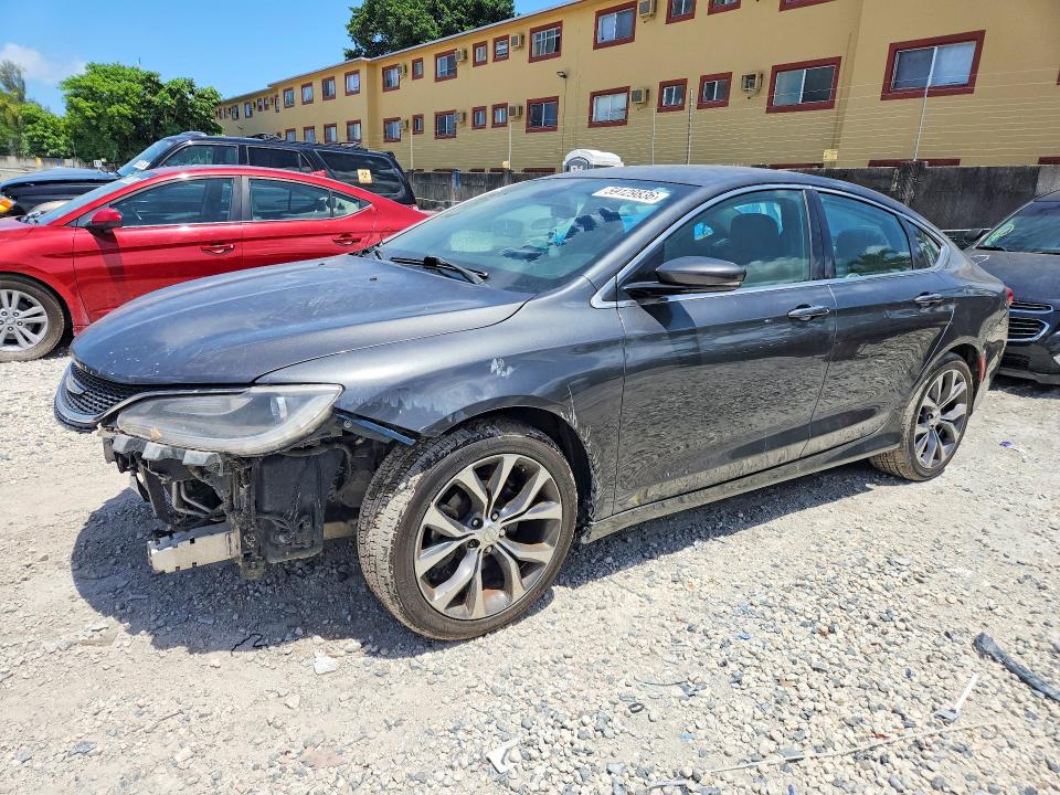 2015 Chrysler 200 VIN 1C3CCCCG8FN520073 COPART salvage auction — FRONT END, VA - CERTIFICATE OF TITLE, sold $275 on 2026-07-22 (photo 1)
