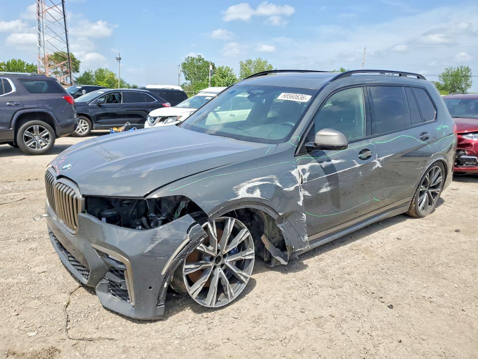 2021 BMW X7 VIN 5UXCX6C07M9F28905 — COPART salvage auction photo