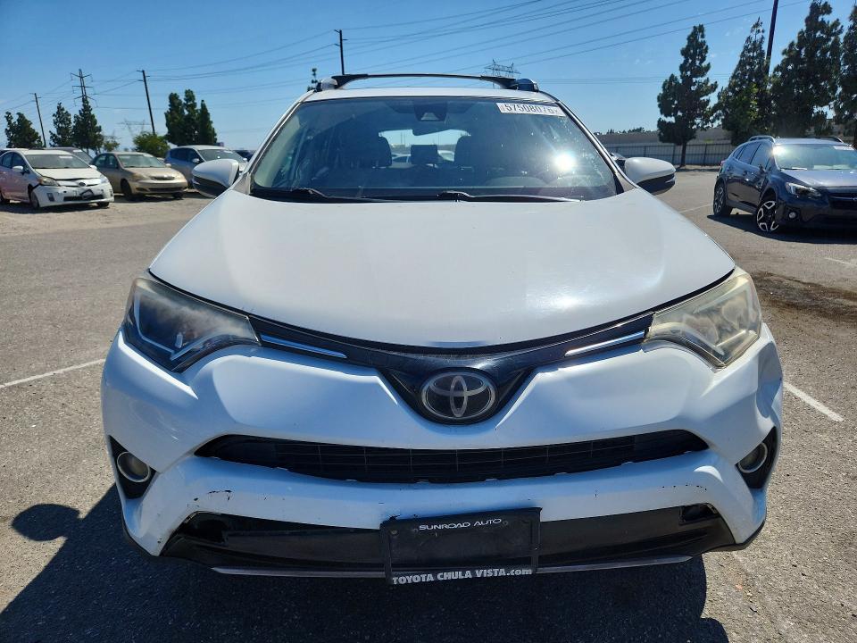 2017 Toyota Rav 4 VIN JTMWFREV3HD093974 COPART salvage auction — REAR END, Ca - Salvage Certificate, sold $4,950 on 2026-07-30 (photo 5)