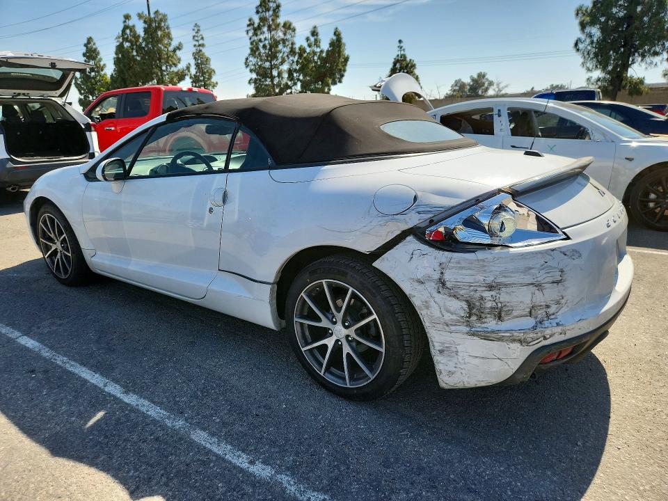 2012 Mitsubishi ECLIPSE VIN 4A37L5EF8CE001465 COPART salvage auction — REAR END, Ca - Salvage Certificate, sold $1,700 on 2026-07-02 (photo 2)