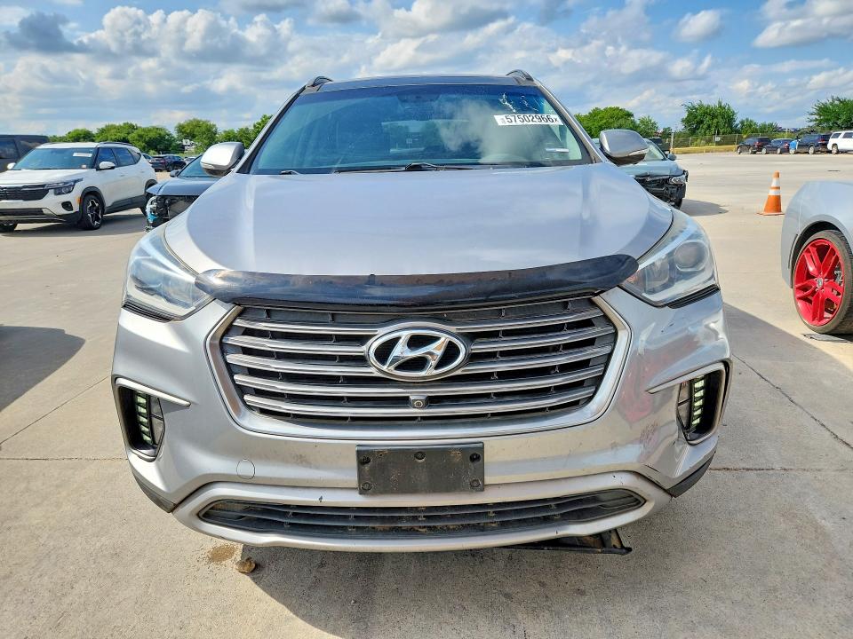 2017 Hyundai Santa fe VIN KM8SR4HF7HU167969 COPART salvage auction — UNDERCARRIAGE, Tx - Certificate Of Title (P), sold $4,700 on 2026-07-09 (photo 5)