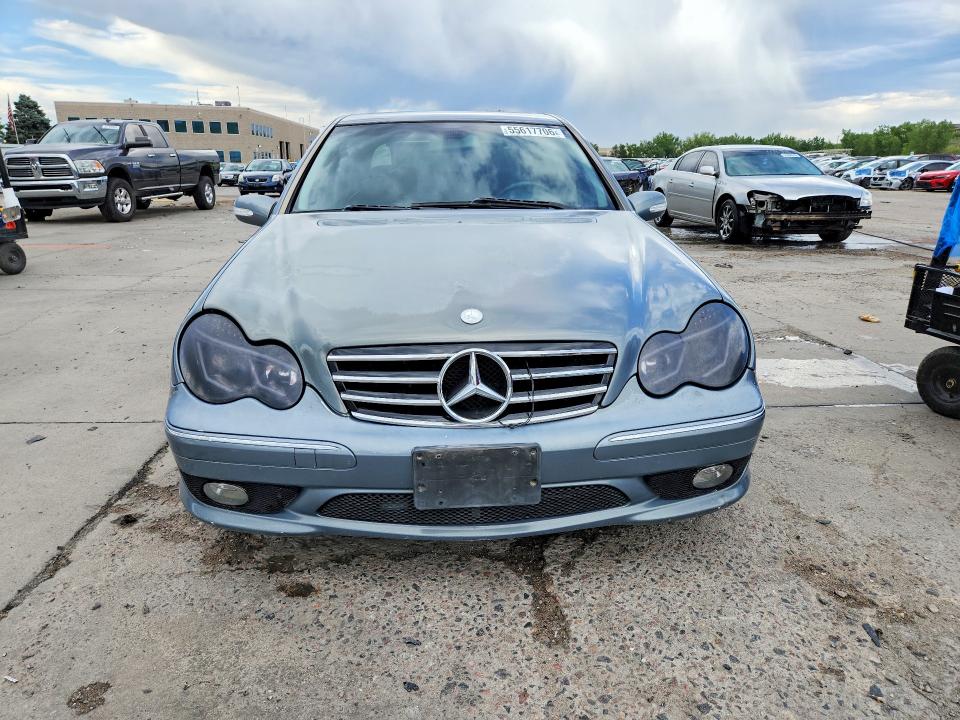 2006 Mercedes-benz C-klasse VIN WDBRF52H56F736796 COPART salvage auction — FRONT END, Co - Public - Salvage Title, sold $275 on 2026-08-03 (photo 5)