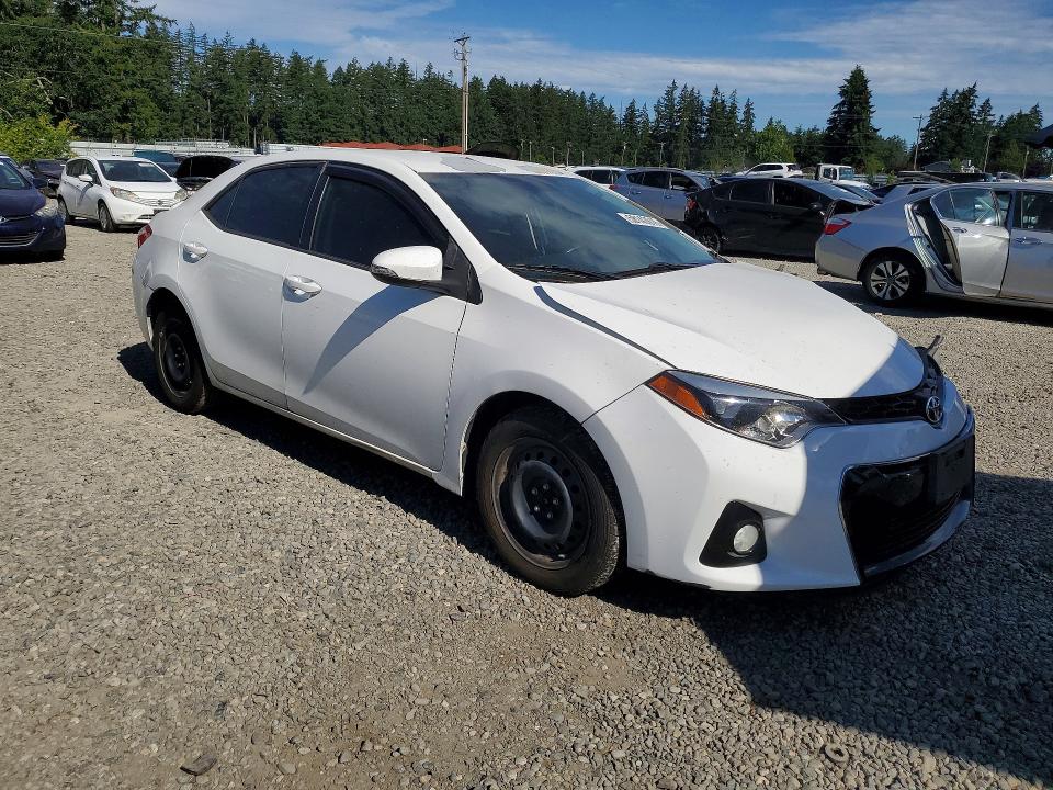 2014 Toyota Corolla VIN 5YFBURHE3EP130871 COPART salvage auction — FRONT END, Wa - Bill Of Sale, sold $125 on 2026-07-21 (photo 4)