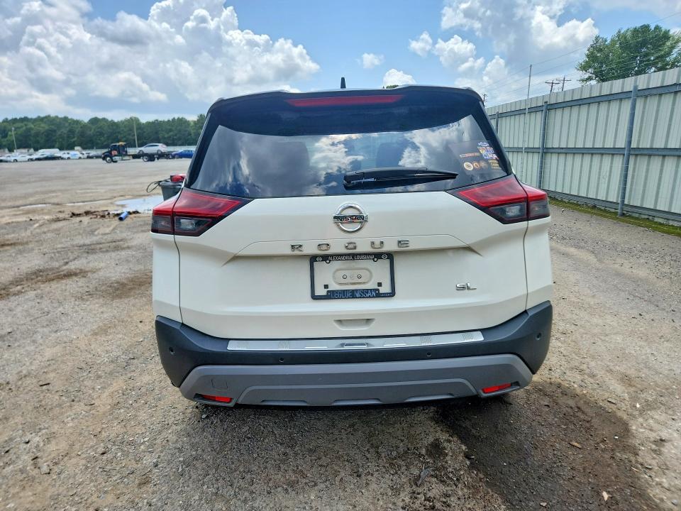 2021 Nissan Rogue VIN JN8AT3CA3MW026892 COPART salvage auction — FRONT END, La - Cert Of Title-Salvage, sold $7,000 on 2026-07-02 (photo 6)