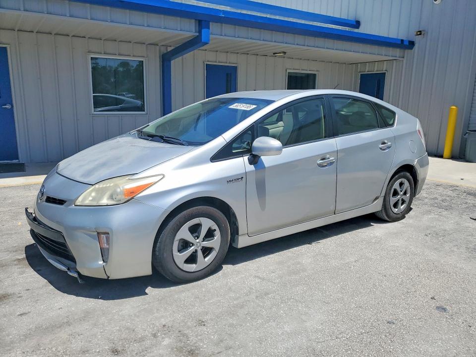2014 Toyota Prius VIN JTDKN3DU5E1816213 COPART salvage auction — SIDE, Fl - Cert Of Title Slvg Rebuildable, sold $1,500 on 2026-07-15 (photo 1)