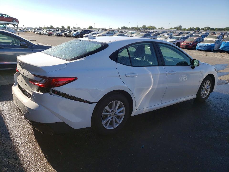 2026 Toyota Camry VIN 4T1DAACK4TU251727 COPART salvage auction — REAR END, CA - SALVAGE CERTIFICATE, sold $60 on 2026-07-27 (photo 3)