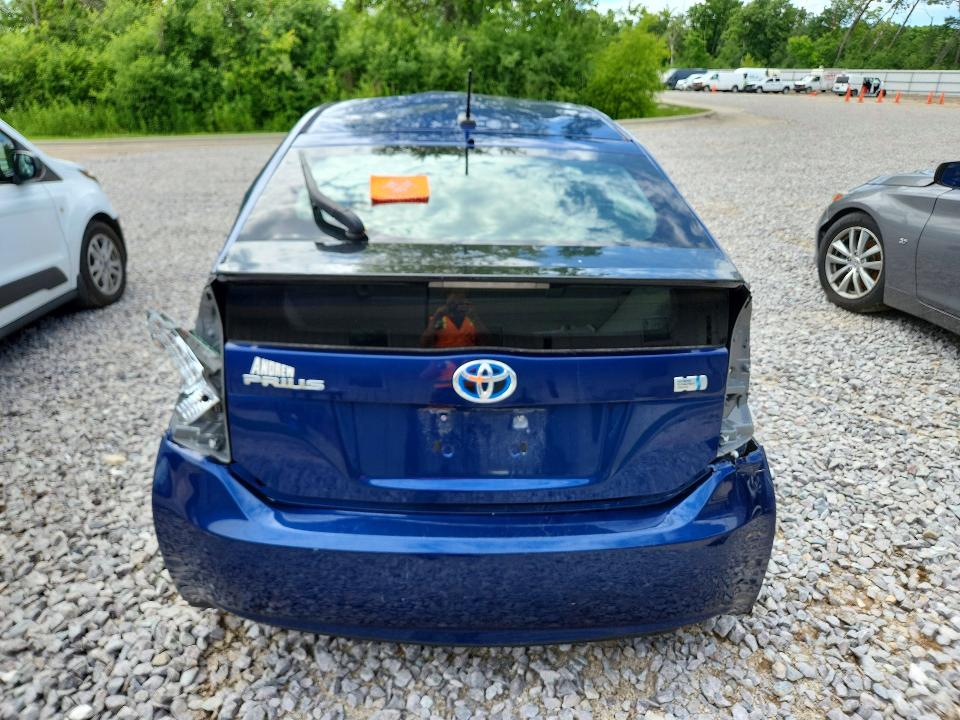 2010 Toyota Prius VIN JTDKN3DU3A0179371 COPART salvage auction — ROOF, Wi - Junked Vehicle Bill Of Sale, sold $325 on 2026-07-15 (photo 6)