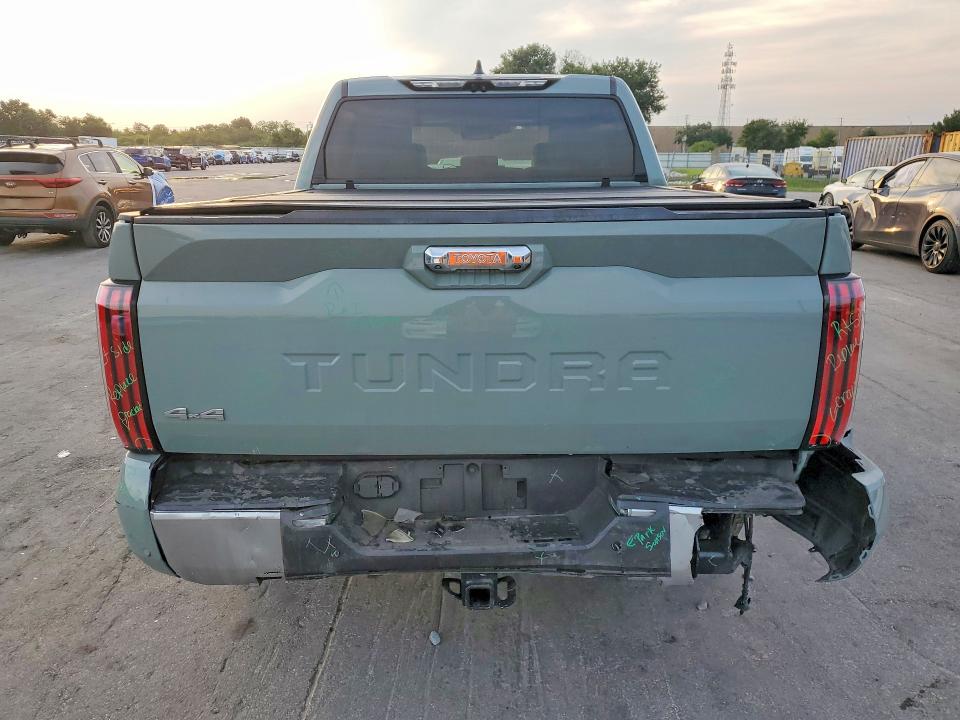 2024 Toyota Tundra VIN 5TFJC5DB1RX045439 COPART salvage auction — FRONT END, Fl - Cert Of Title Slvg Rebuildable, sold $14,200 on 2026-07-30 (photo 6)