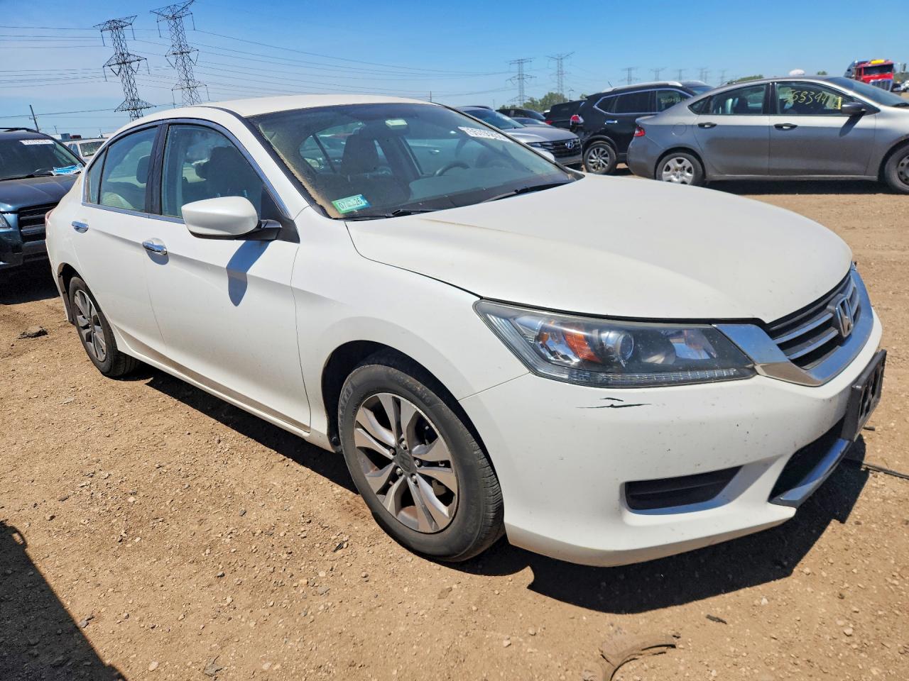 2014 Honda Accord VIN 1HGCR2F30EA257579 COPART salvage auction — Rear End, IL - SALVAGE CERTIFICATE, sold $3,600 on 2026-07-09 (photo 4)